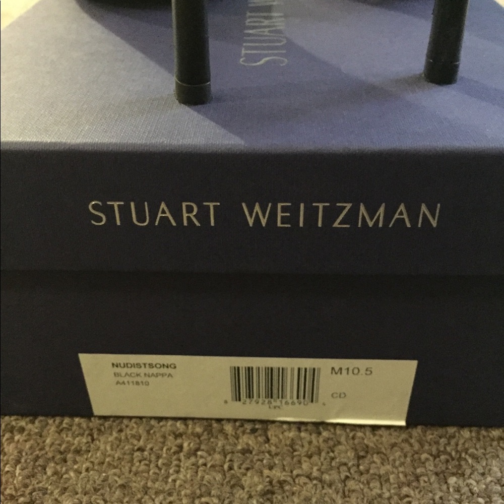 Stuart Weitzman Nudistsong Black Nappa - Picture 5 of 6